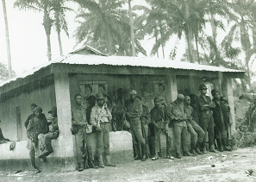 A group of biafran solders